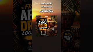 Free Afro Loops For Producers 🔥 Download Now #shorts
