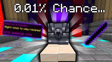 I Got The Rarest Drop... (Hypixel Skyblock IRONMAN) [32]