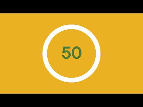 50 seconds timer - Temporizador 50 segundos- Cronómetro 50 segundos.