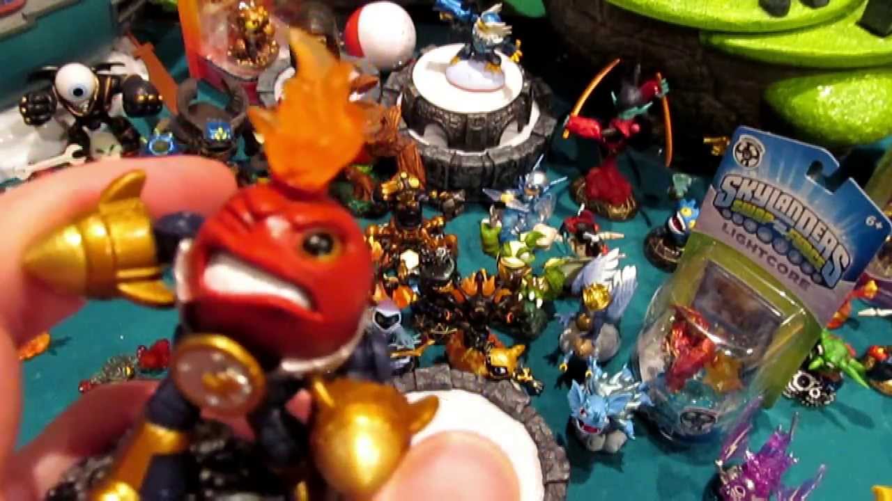 Skylanders SWAP Force Unboxing LightCore Countdown - YouTube