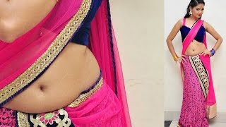 Shreya Vyas In Half Saree At 24 Movie Audio Launch Photos