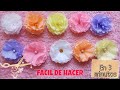 Cómo hacer flores de papel china o crepé | 2 formas súper fáciles de hacer 🌼