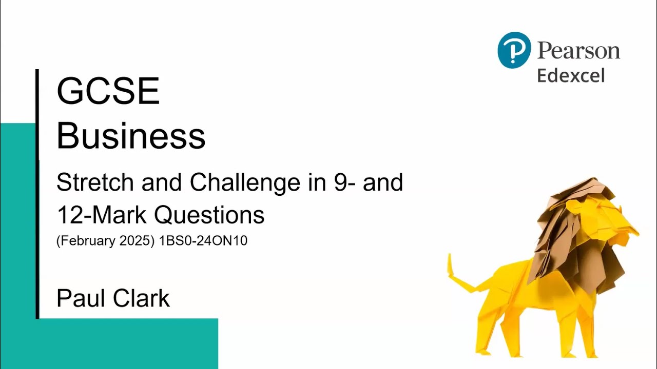 GCSE Business: Stretch and Challenge in 9- and 12-Mark Questions