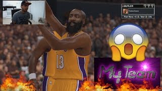 Ruby James Harden Makes Players Quit on MYTEAM! Nba 2k17 Gameplay CLUTCH