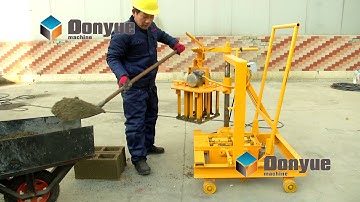 Qt40- 3c small moving block machine