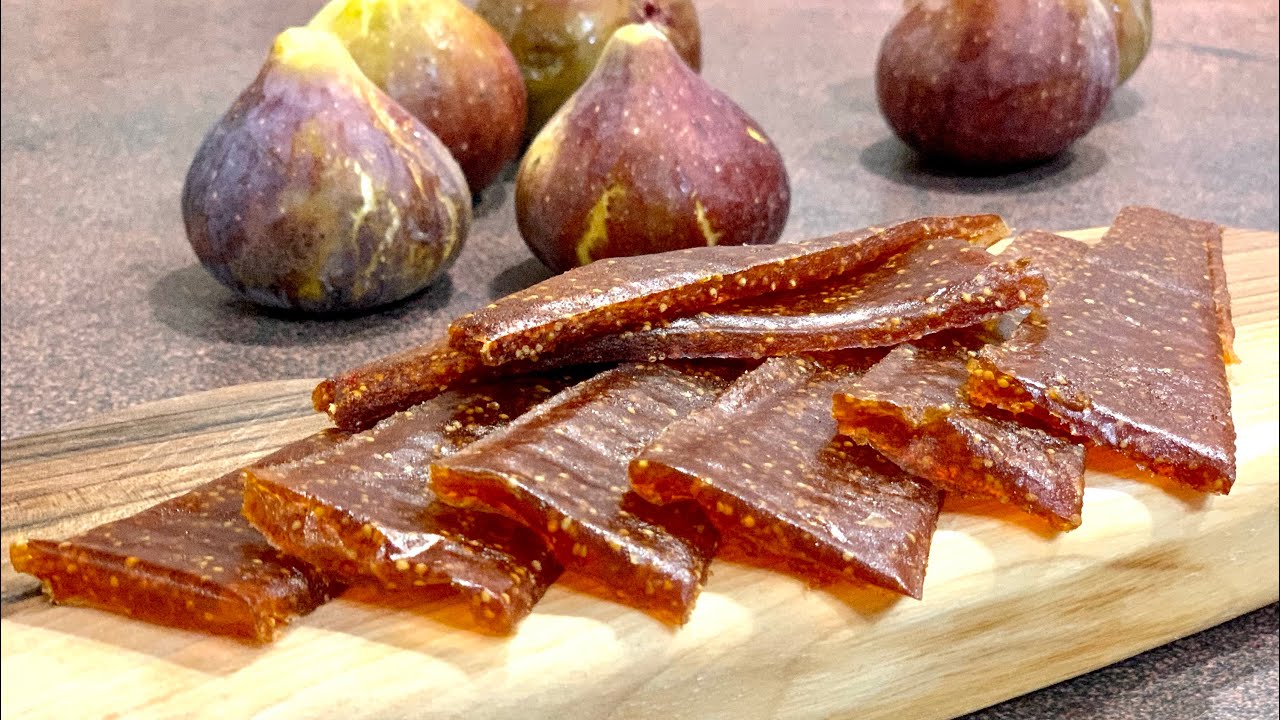 Сух мармалад от смокини - много практично и вкусно за зимата/ Пластовой мармелад из инжира
