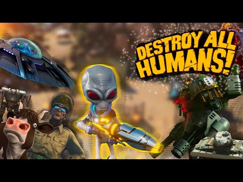 Видео: Про что там был Destroy all humans!