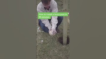 Postloc.com for the easiest way to install a fence post you’ll find #diy