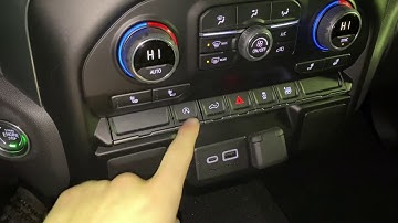 How to turn Auto Stop/Start On and Off in your 2020 Chevy Silverado