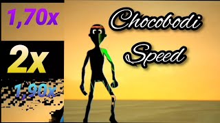 Speed 1,70X - 2X - 1,90X