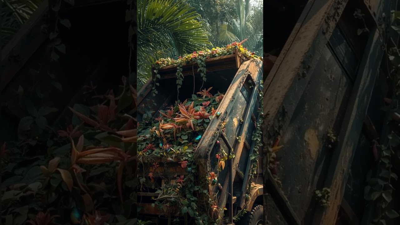 Why Bloom in a Garbage Truck? 🚮🌸 