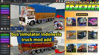 Bus Simulator Indonesia Me Truck Kaise le 2024 || Bus Simulator Indonesia Truck Mod Download screenshot 4