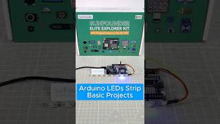 How to Light Up NeoPixels Using FastLED on Arduino 🔥 #arduino #electronics