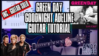 How to play Green Day - Goodnight Adeline Guitar Lesson