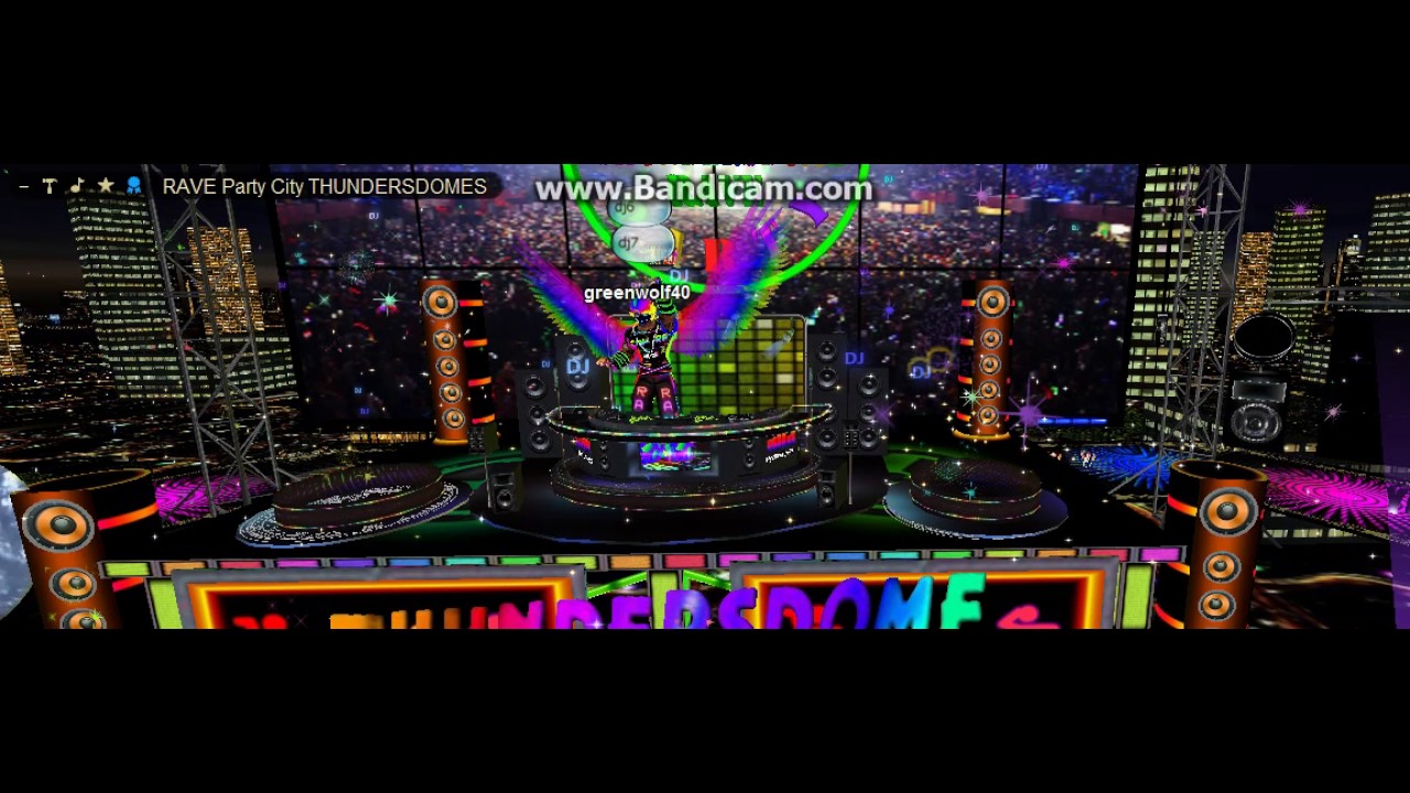 THUNDERSDOME RAVE DJ PARTY IMVU GO DJ GO DJ GO - YouTube