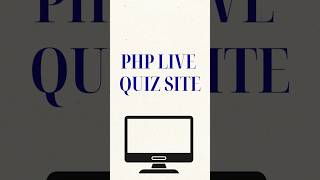 Live quiz using PHP and MySQL explained in tamil #livequiz #phpscript #webtutorials #tamilcoding
