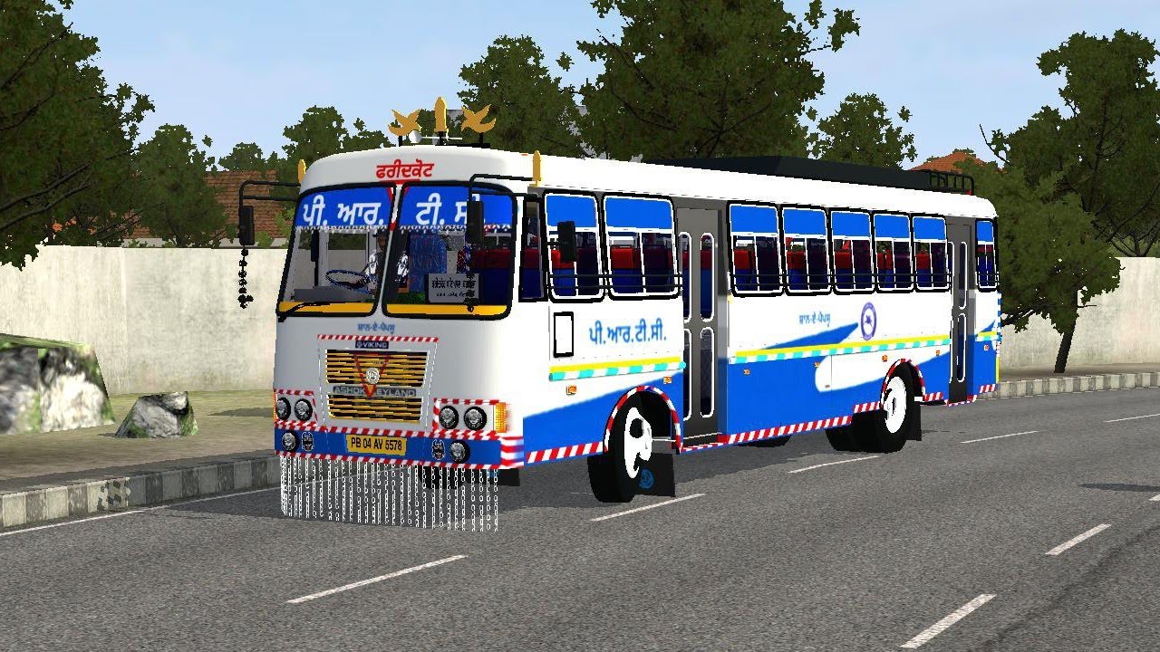 Prtc Faridkot 5578 Bus Mod // Game Station India
