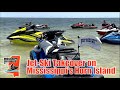 Mississippi ski riders group ride to horn island  july 2023