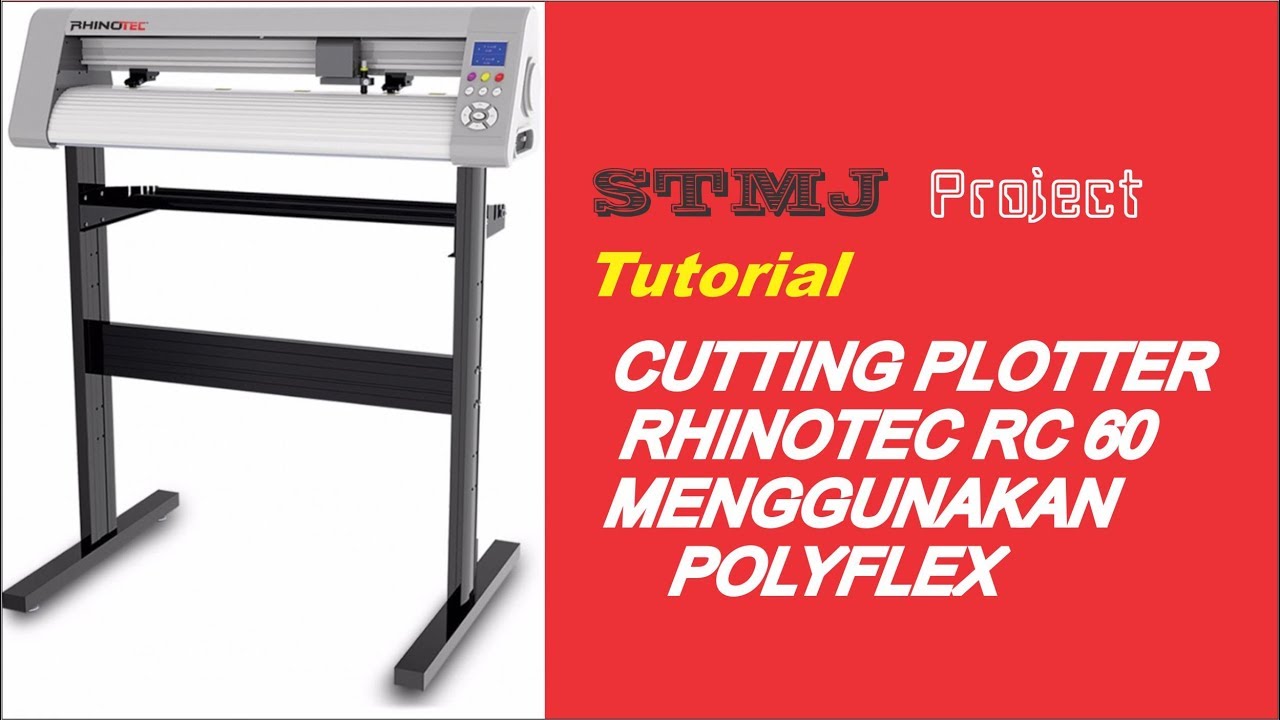  Cutting  Plotter  Rhinotec  RC 60 YouTube