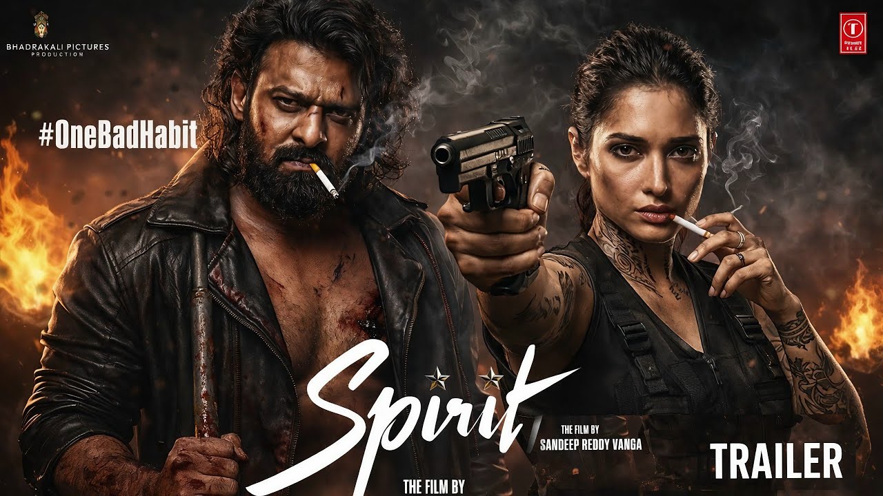 Spirit - Official Trailer | Rebel Star Prabhas | Vivek Oberoi | Tripti Dimri | Sandeep Reddy Vanga |
