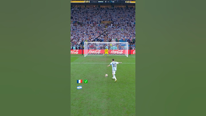 Argentina vs France 2022 World Cup Final Penalty Shootout