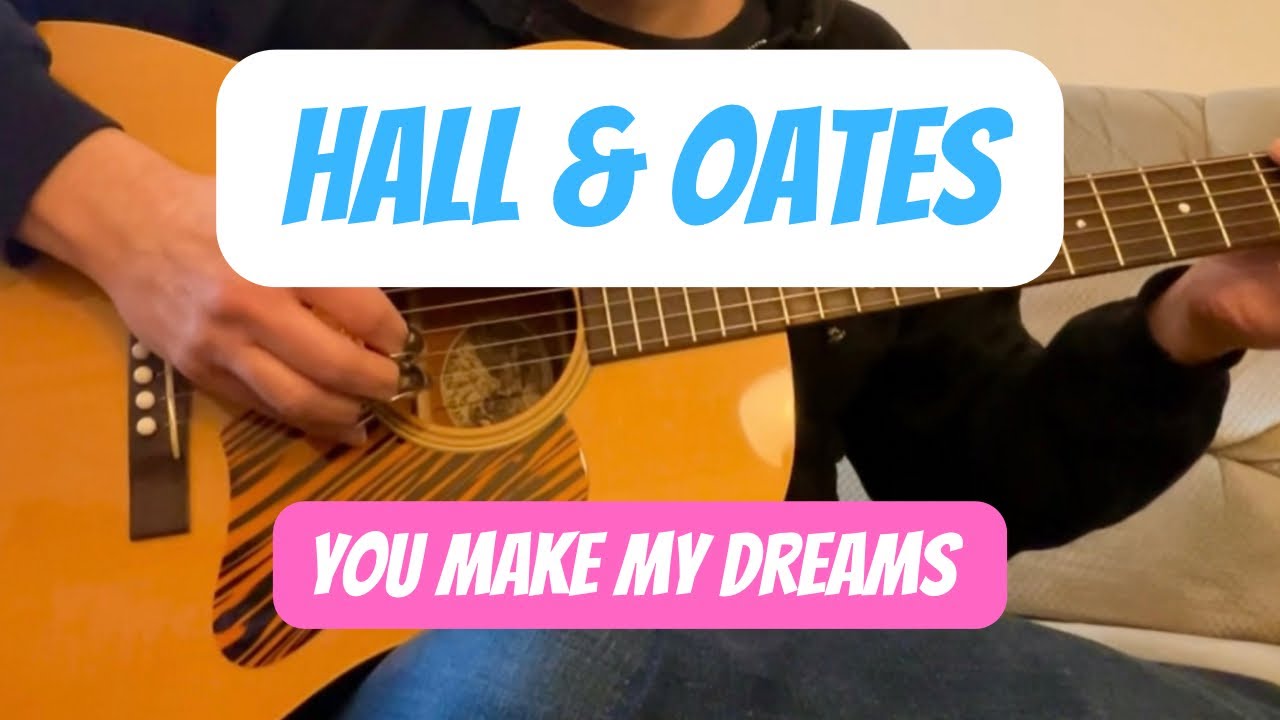 Hall & Oates - You Make My Dreams - Fingerstyle Guitar Cover - TABS