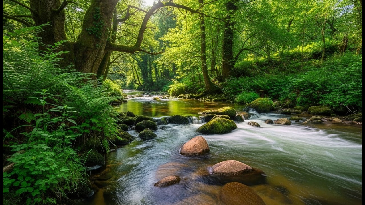 Deep Sleep River – Relaxing Calm Water Sounds for Deep Sleep and Better ...