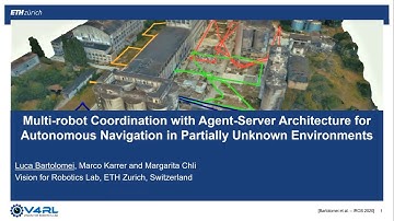 Presentation IROS 2020 - Multi-robot Coordination with Agent-Server Architecture