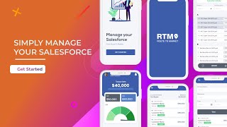 Route To Market Mobile App Design and Motion Graphic Design. screenshot 5