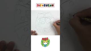 Drawing and coloring an advent wreath