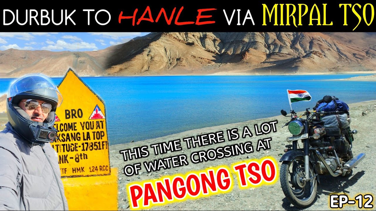 Pangong Tso to Hanle via Mirpal Tso | Hidden Route of Ladakh | Delhi to Leh Ladakh Solo Trip 2025 |