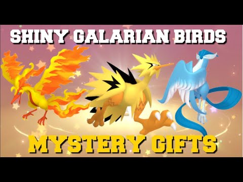 Pokemon GO Shiny Galarian legendary birds guide