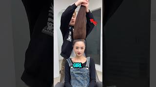 The Barber Turned Her Hair Into a Real Cap