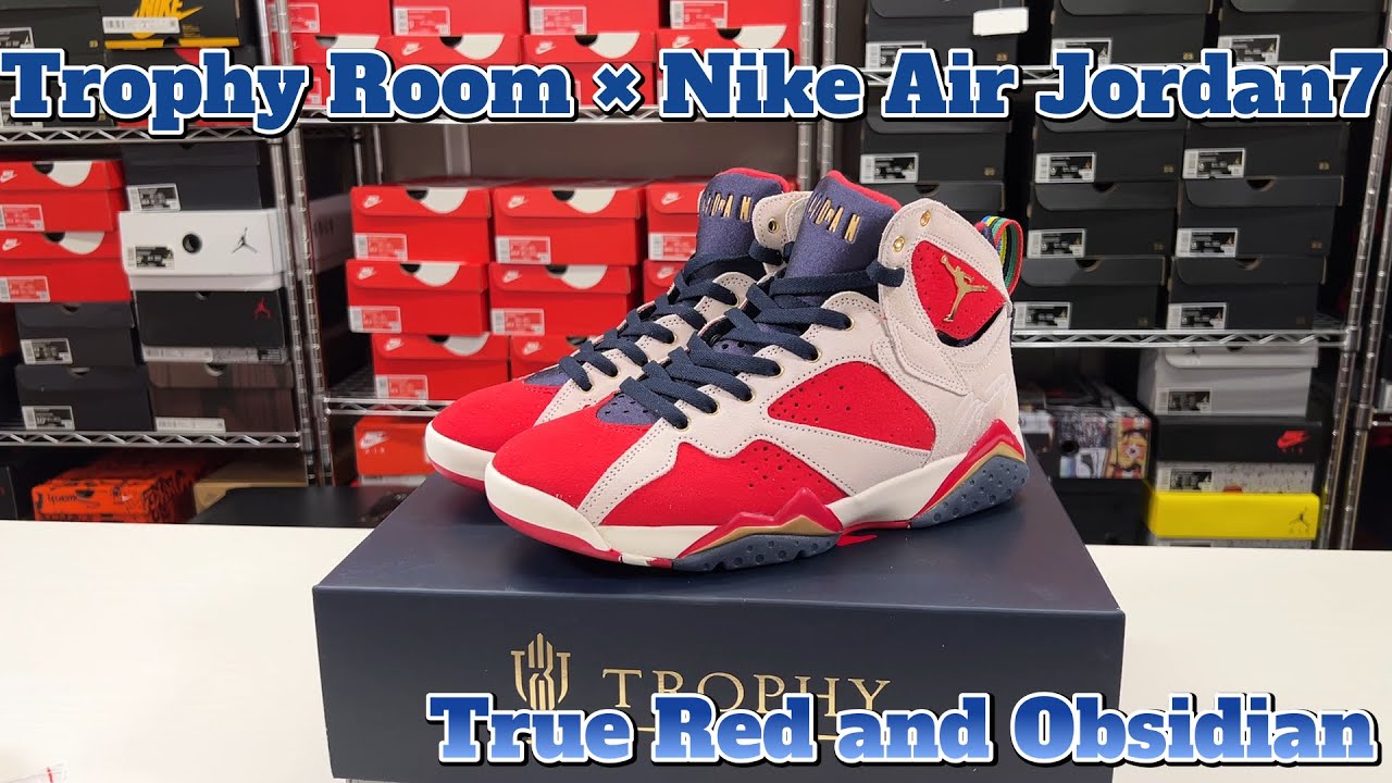 Trophy Room × Nike Air Jordan 7 -unboxing-