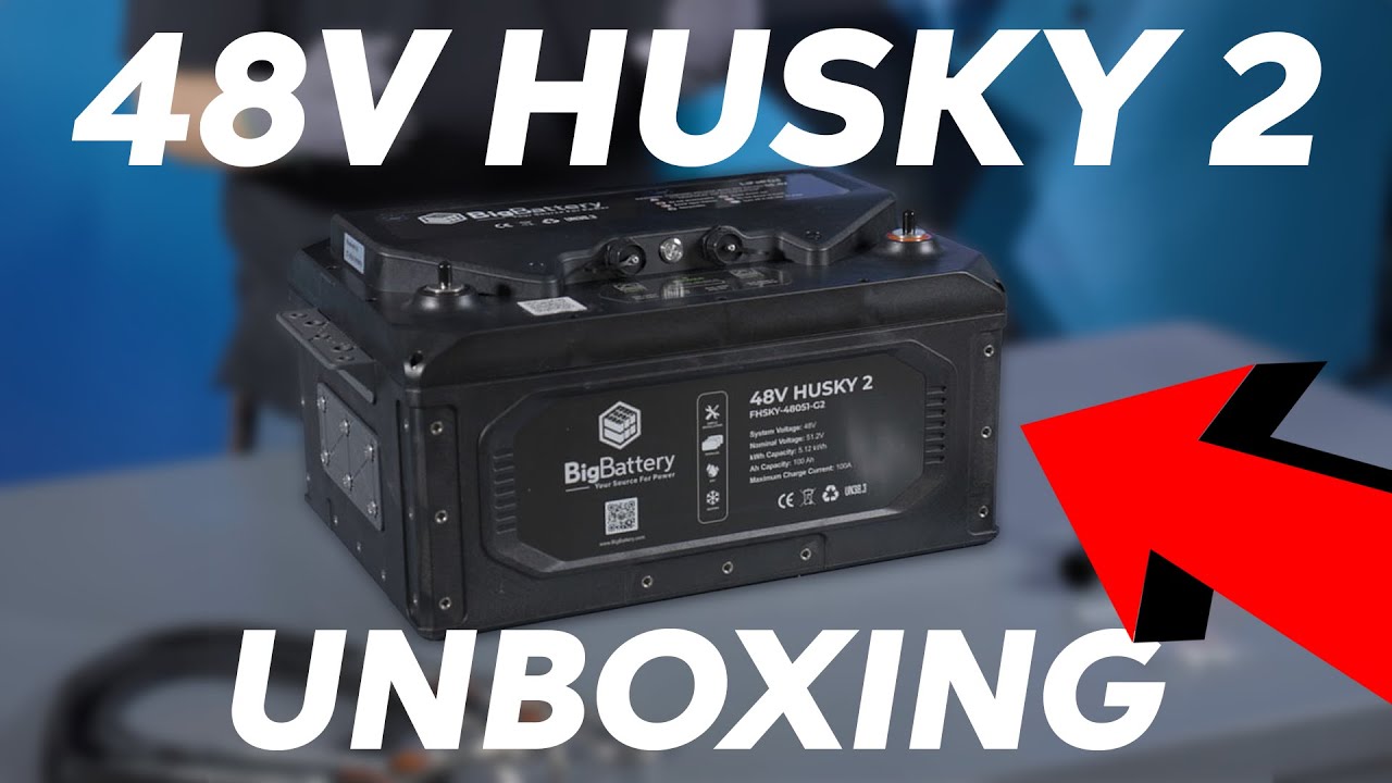 48V HUSKY 2 - Product Unboxing