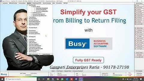 How Make Expense Voucher using JV voucher in Busy Software