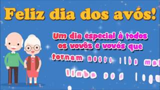 Feliz Dia Dos Avós Mensagem Para O Dia Dos Avós Parabéns Vó, Vô 26 De Julho360P