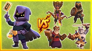 Max level headhunter vs all max level hero's || headhunter vs all hero's