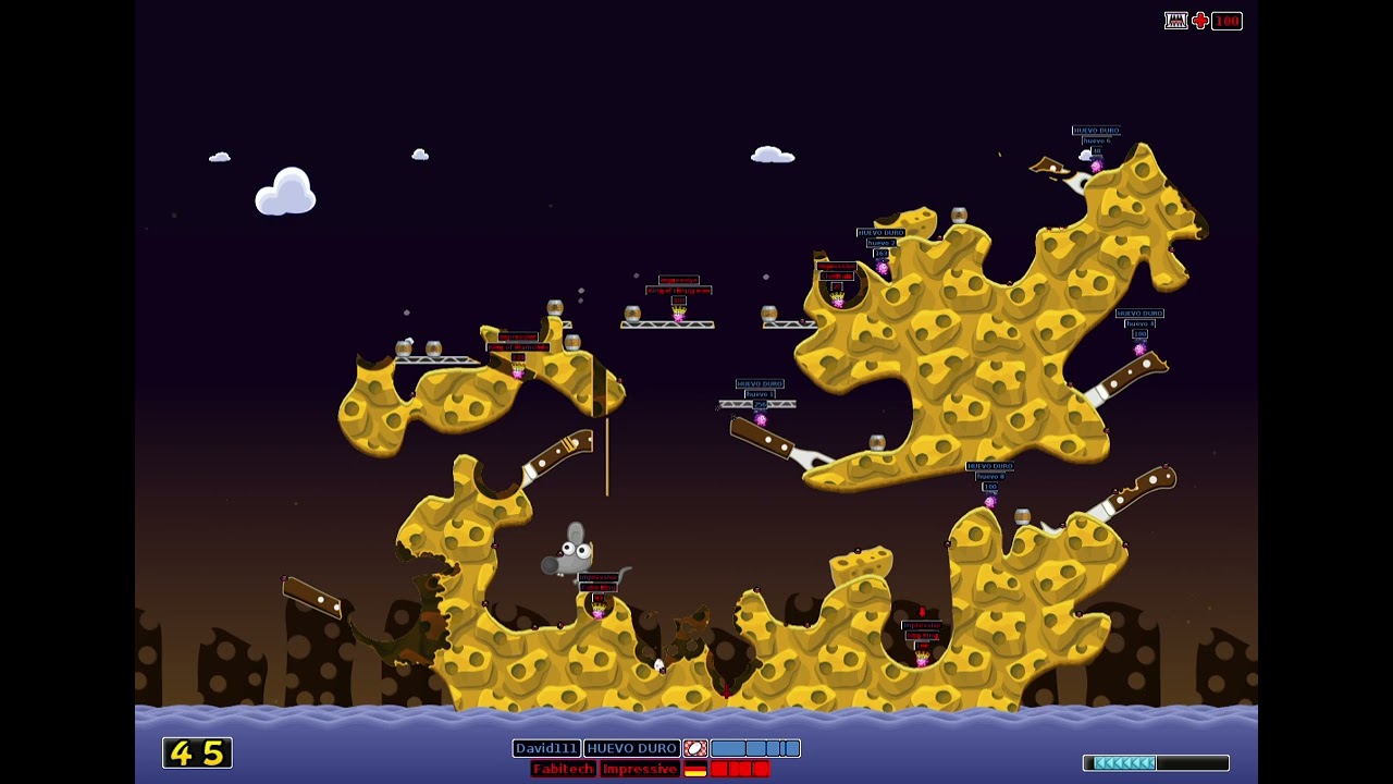 Hedgewars HIGHLANDER vs Fabitech (ME win)