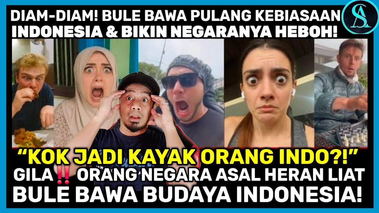 BULE BALIK NEGARA ASAL… TAPI SIKAPNYA MASIH INDONESIA BANGET‼️