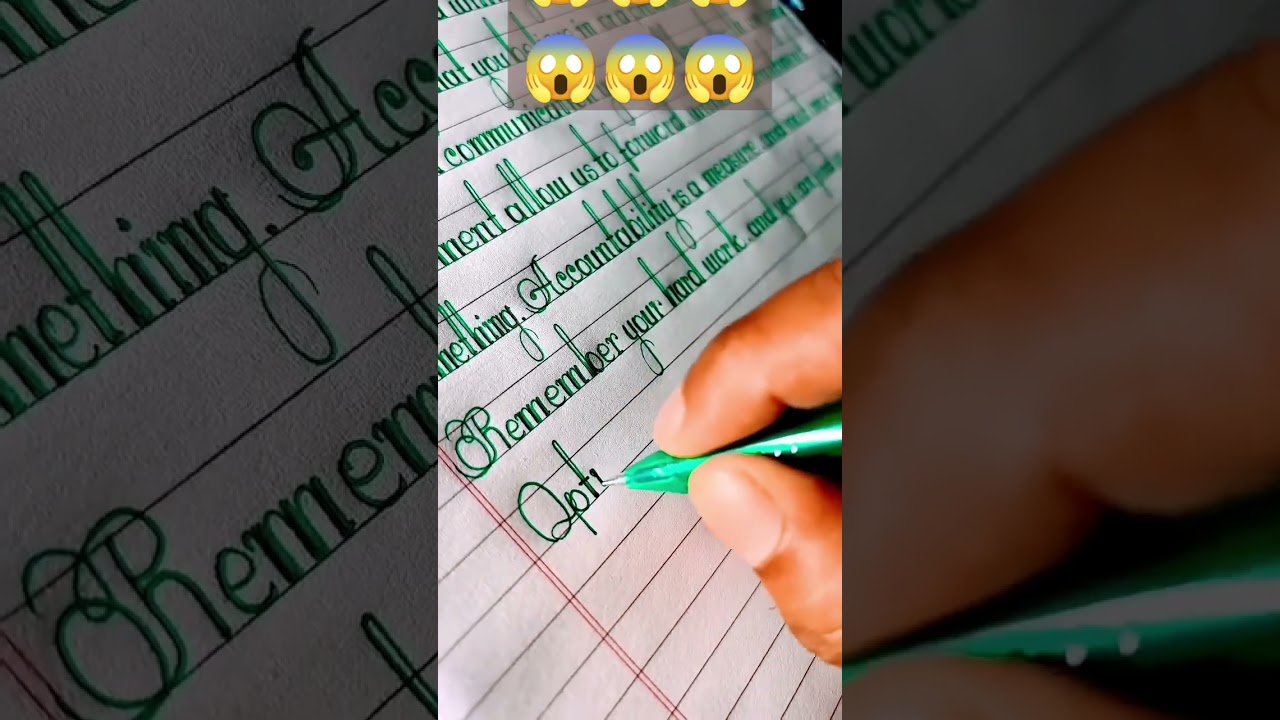 Neat and clean handwriting by Ballpen | 