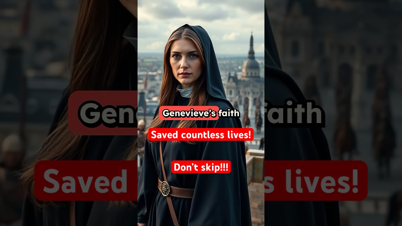 Meet the FEARLESS Saint Genevieve Who Defied Attila the Hun!