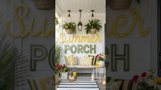 Stunning Summer Porch Decor Ideas 2025 🌞| Simple & Small Front Porch Makeover!