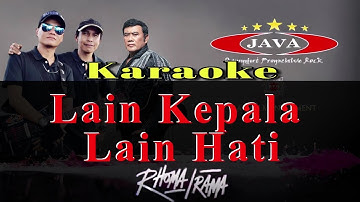 Karaoke Lain kepala lain hati - Rhoma Irama & Soneta Group || Karaoke Dangdut
