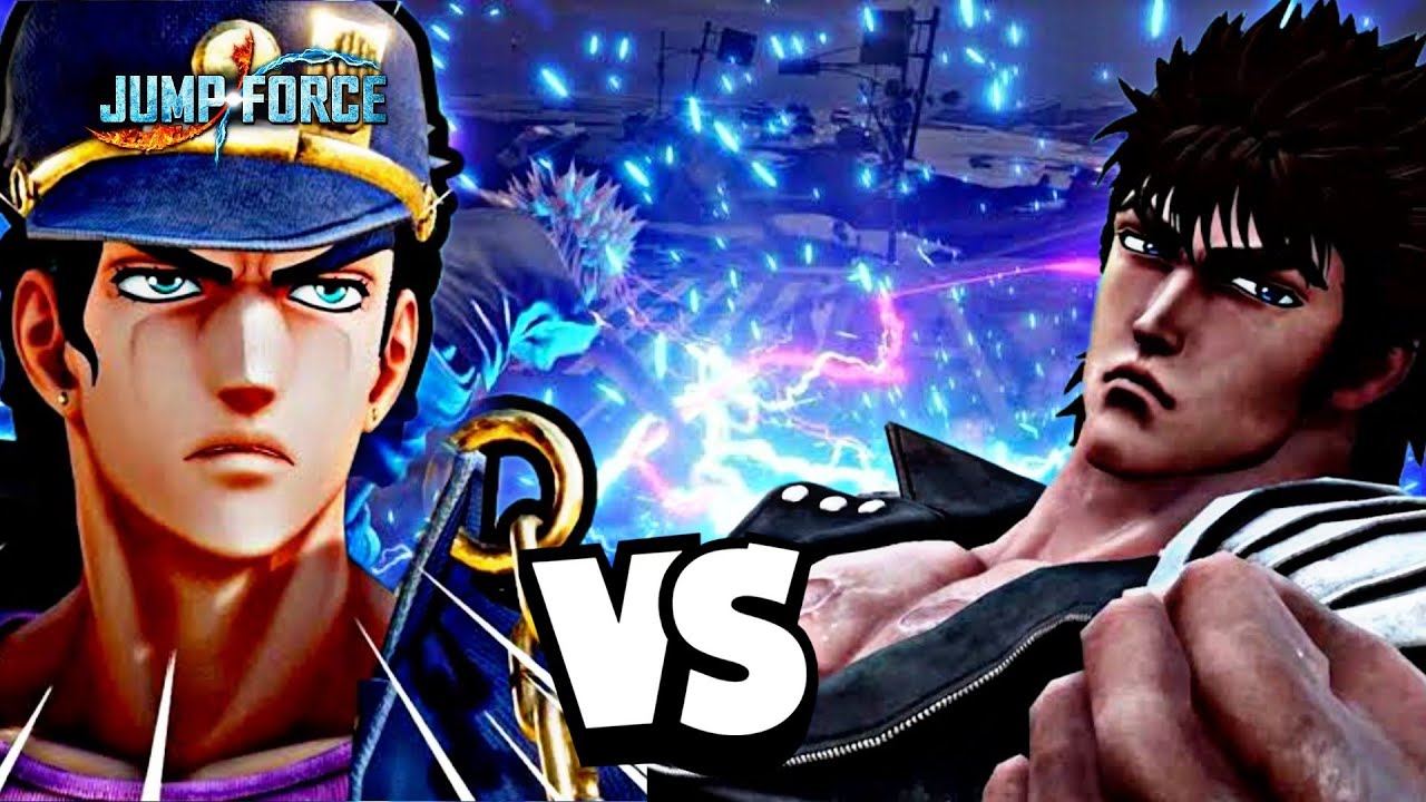 JOTARO VS KENSHIRO : JUMP FORCE GAMEPLAY - YouTube