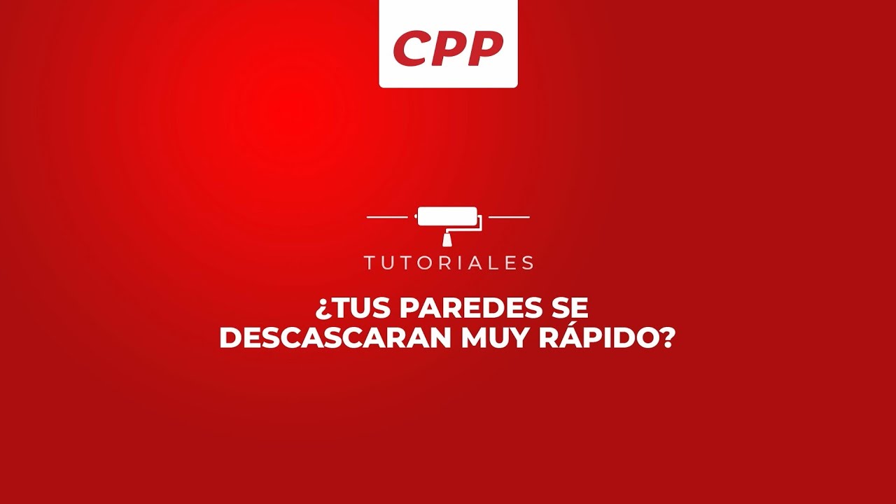 APRENDE A CÓMO REPINTAR TUS PAREDES DESCARADAS