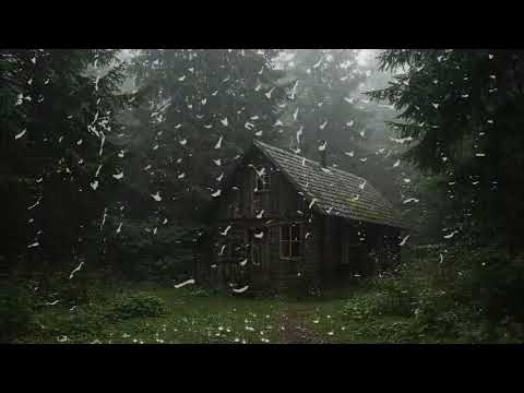 Cozy Cabin in the Forest with Gentle Rain Sounds for Relaxation - YouTube