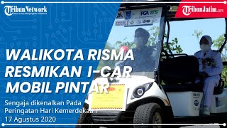 Walikota Risma meresmikan I-CAR Mobil Pintar pada Soft Lounching di Kampus ITS screenshot 5