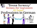 A1 level German | Lesson 29 | Professions in German | Occupations in German | Learn German free