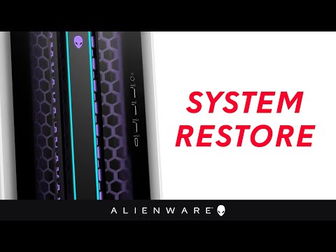 Alienware System Restore in Windows 11 - Recovery Options